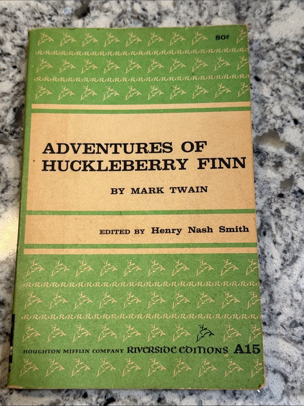 1958 Adventures of Huckleberry Finn by Mark Twain Edited by Henry Nash Smith